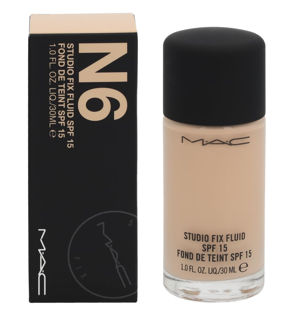 MAC Foundation Studio Fix Fluid SPF 15 N6